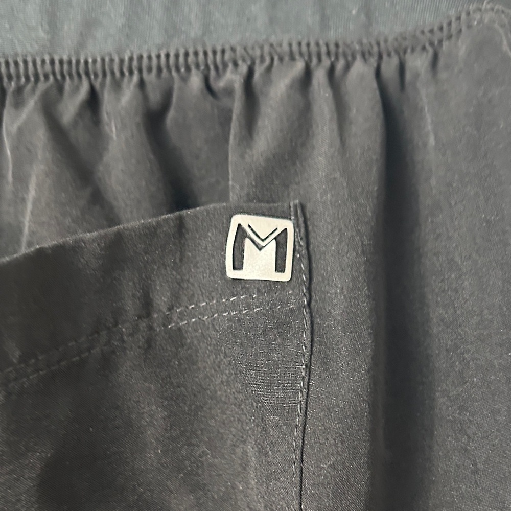 Women's Black Scrub Jogger Set - Comfortable Medical Track Pants & Top - Picture 4 of 6